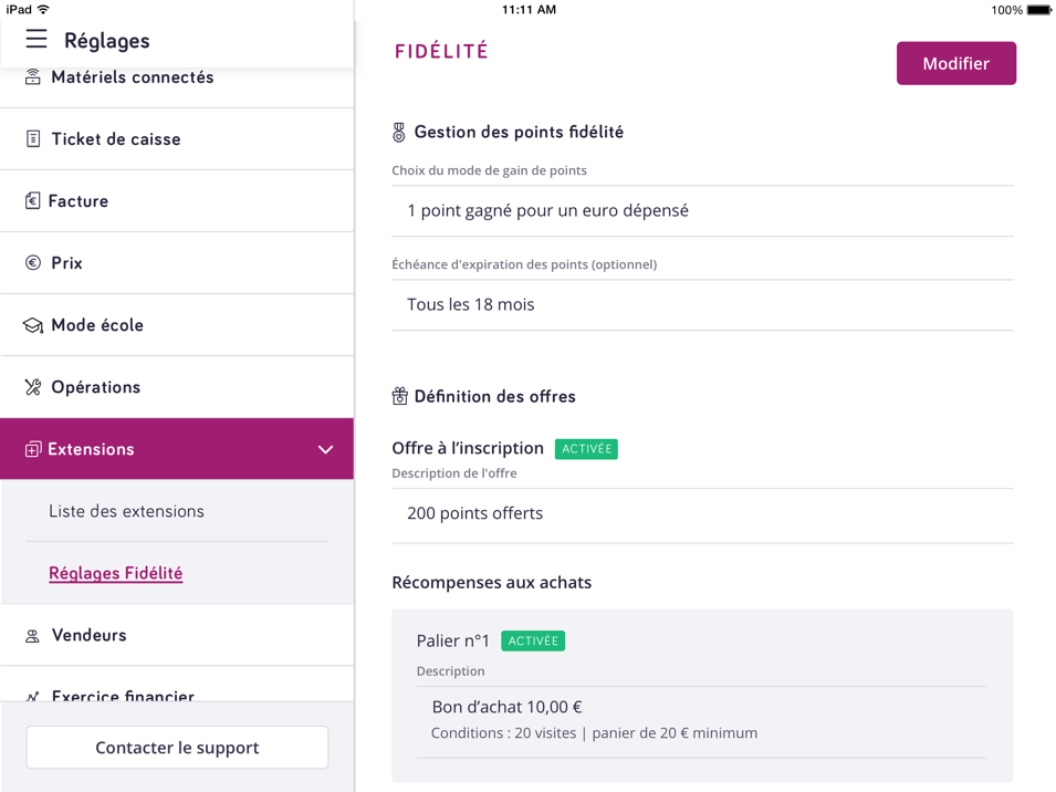 programme personnalisable